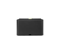 Juego de tablas de cortar TASTY+ Brabantia con soporte integrado para teléfono y tableta | 4 Tablas de cortar con estuche organizador | Doble cara | Aspecto de madera antideslizante | Dark Grey
