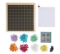 Juego de Tablero de Bloques de diseño de Madera, Rompecabezas Educativo geométrico a Juego, Juguete para niños pequeños, Juegos de Aprendizaje, Juguetes Montessori