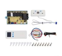 Juego de tablero de control HVAC para modelos QD-U08C, panel de control de aire acondicionado universal con accesorios, garantiza un rendimiento estable y un bajo consumo durante la modernización de
