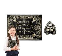 Juego de tablero de espíritu - Elegantes decoraciones de madera, tabla de oráculo, para el hogar, salón, Halloween, familiar