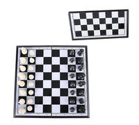 Juego de tablero magnético de ajedrez | Tablero plegable magnético portátil de viaje, juego de ajedrez para principiantes profesionales de torneos