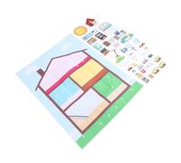 Juego de Tableros de Cuentos de Fieltro para Decoración de Habitaciones para Juegos Imaginativos y Actividades de Aprendizaje para Niños de 3 Años en Adelante, 40,16 X 29,53 Pulgadas,