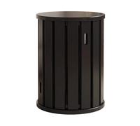 Juego de taburetes apilables, mesa auxiliar de madera, muebles versátiles para sala de estar, dormitorio, balcón, isla de cocina