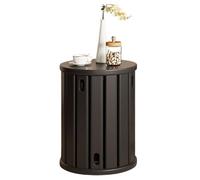 Juego de taburetes apilables y mesa de centro de madera maciza, muebles multifuncionales que ahorran espacio para sala de estar, dormitorio, cocina, diseño elegante y duradero