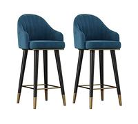 Juego de taburetes de bar giratorios con respaldo para encimera de cocina y comedor, diseño elegante para cocinas altas