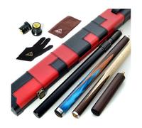 Juego de Tacos de Billar de Billar de 57 Pulgadas, Taco Dividido 3/4, Cabeza de 9,7 mm, fácil de Sujetar, ráfaga instantánea, Irresistible, Hecho a Mano, meticulosamente elaborado -4819 (Col