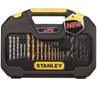 Juego de taladro y accesorios Stanley de 70 piezas STA7184