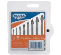 Juego De Brocas Para Azulejos Y Vidrio Draper Expert De 8 Piezas 3 A 10Mm 48221
