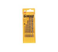 Juego De Taladros Para Masonería DEWALT. 5 Piezas DEWDT6952QZ