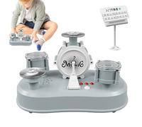 Juego de tambor de juguete, juego de batería en miniatura,Tambor electrónico portátil - Gadgets de escritorio, instrumentos musicales en miniatura, efectos de sonido y ligeros, percusión educativa