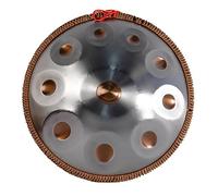 Juego de tambores de mano, 12 notas de acero con bolsa de transporte para un rendimiento profesional, instrumento de percusión para adultos