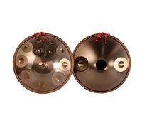 Juego de tambores de mano, 12 notas de acero con bolsa de transporte para un rendimiento profesional, instrumento de percusión para adultos