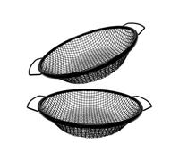 Juego de tamiz de suelo de malla metálica de 30 cm / 11, 8, A | Pantalla de abono para proyectos de jardinería y macetas en hogar, mezcla de suelos y separación de desechos