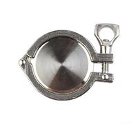 Juego de tapa de extremo de acero inoxidable 304 y triclamp de 2 pulgadas con soldadura en virola y junta para aplicaciones sanitarias