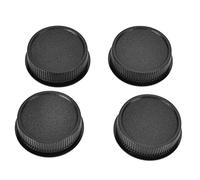 Juego de Tapa del Cuerpo de la Cámara y Cubierta de la Lente Trasera, 4 Pares, Plástico Duro, a Prueba de Polvo y Arañazos, Portátil, Adecuado para el Cuerpo de la Cámara con