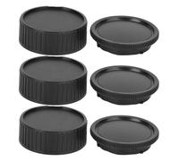 Juego de tapa para el cuerpo de la cámara y tapa trasera para el objetivo, a prueba de polvo y humedad, para cámaras réflex digitales Nikon.