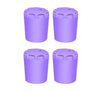 Juego de tapas de extremo de caña de pescar de silicona, 4 protectores para asas de cola, elástico y cómodo de usar(11)