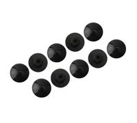 Juego de tapas de goma para auriculares de bicicleta, 10 piezas compatibles con tornillos hexagonales interiores M6 en la parte superior de la horquilla de bicicleta estándar y la base del vástago
