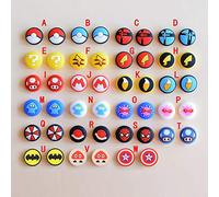 Juego de tapas de silicona analógicas para palanca de mando para Switch NS Switch Lite Controller Thumbsticks Cap (M)