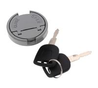 Juego de tapas de tanque de gasolina, 1 pieza, Compatible con piezas de motocicletas automotrices GY6 50cc 125CC 49cc 50cc Jonway Roketa Scooter ciclomotor bicicleta