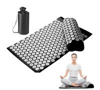 Juego de tapete para puntos de presión: cojín de masaje de relajación, tapete para terapia de acupresión, accesorios para aliviar el estrés, ayuda para el cuidado del cuerpo | Estera de presión de acu