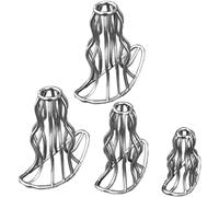Juego de tapones anales huecos de acero inoxidable - Tamaños S/M/L - Espéculo suave, masajeador de próstata, tapón anal - Juguete sexual enema para mujeres y hombres - Dilatador anal(L)