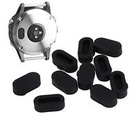 Juego de tapones antipolvo de silicona para Venu Sq 2, protector de pantalla Fenix Tapa de silicona antipolvo para reloj inteligente, tapas de silicona para Fenix5 5S