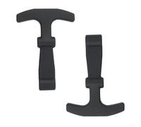 Juego de tapones de drenaje térmicos para frigorífico, conjunto de hebilla de silicona en forma de T, compatible con la mayoría de rotationsgefor