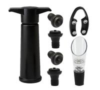 Juego de Tapones para Vino | Abrebotellas de Champán con Aerador y Dispensador - Tapón Reutilizable para Conservar el Vino en Botella,para Champán, Cerveza, Cocina, Boda, Bar, Hogar, Hombres y Mujeres