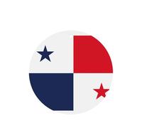 Juego de tarjetas de ambientadores redondos para coche, diseño de bandera de Panamá, aroma a lavanda, 10/24 piezas