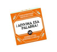 Juego de Tarjetas de Aprendizaje de español de 50 Piezas, Juego de Tarjetas de práctica del Idioma español con Colores Coloridos, Ideal para Juegos de y Fiesta, adivinación de Palabras