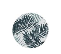 Juego de tarjetas de fragancia redondas con patrón de hoja de palma transparente, ambientador colgante de lavanda para decoración del hogar del coche, 10 o 24 piezas