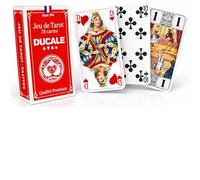 Juego de Tarot Ducal Origen - 78 cartas - Fabricación francesa desde 1946 - Índice clásico, acabado liso y opacidad anti-Trico