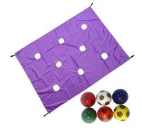 Juego De Tarp Hole para Fortalecer La Cohesión Del Equipo | Conjunto De Desafío Equipo Al Aire Libre Con Lona | Accesorios de Desafío Deportivo Exterior para Eventos Comunitarios, Empresas y Escuelas