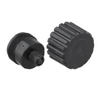 Juego de tazas de aceite para Jandy 2133, kit de grasa de válvula compatible con desviadores grises de 2 vías de 3 vías, prevención de fugas de plástico resistente, 12 x 12 x 2 cm (juego de 1 pieza)