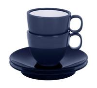 Juego De Tazas De Camping Brunner.C22 Antideslizante Azul