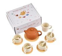 Juego De Tazas De Té De Silicona - Textura Resistente Al Calor, Paleta De Colores Pastel, Mango Ergonómico | Fabricante De Habilidades Sociales, Juegos De Juegos No Tóxicos Para Guarderías Fam
