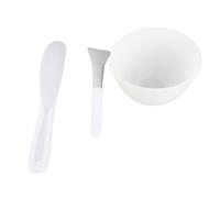 Juego de Tazón de Mezcla de Máscara Facial, Juego de Herramientas de Máscara de Máscara de Bricolaje de 3 Piezas de Máscara de Mascarilla de Mascarilla de Mascarilla de Spatula