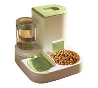 Juego de tazones de agua y comida para mascotas,Juego de dispensador de agua para con alimentador automático para perros - Tazón de agua Alimentador automático para Autodispensador Bebedero para masco