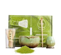 Juego De Tazones De Té | Incluye Cucharón Utensilios Cocina Japonesa | Kit Inicio Preparación Té,Para Principiantes Regalo Mujeres Hombres Familia Viaje Celebración