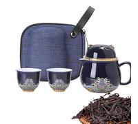 Juego De Té Con Infusor De Porcelana A Prueba De Golpes Y Colador De Té