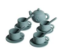 Juego de té de Silicona para niños: Juguetes de Cocina realistas irrompibles de 224 g, para niños pequeños Apta para lavavajillas, Accesorio para de Princesas sin BPA