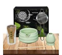 Juego de té japonés: té de porcelana, tazas de estilo zen, auténtico kit de cerveza, | Material resistente al calor con textura y caja de regalo para los amantes del té rituales culturales y dis