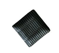 Juego de té Kung Fu antideslizante de cerámica con aislamiento térmico, accesorios para el hogar, exquisita resistencia a altas temperaturas, posavasos cuadrados, esmalte óxido