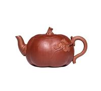 Juego De Té Para Adultos Mina Original, Gorro De Calabaza Barro Sección Antigua, Juego Té, Tetera Kung Fu 10.7X5.9CM Olla Arcilla Púrpura Tallada A Mano Creativa Juegos De Té Portátiles