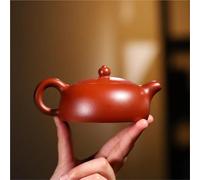 Juego De Té Para Adultos Tetera De Media Luna Hecha A Mano, Mineral Crudo, Barro, Juego Té Zisha, Regalo, Arcilla Púrpura 200ml, Famoso Maestro Juegos De Té Portátiles