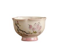 Juego De Té Teteras Juego De Té Kung Fu, Tazas Maestras, Tetera Magnolia Pintada A Mano, Cerámica Pequeña Capacidad Juegos De Té Para Adultos(Type-A)
