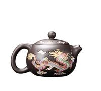 Juego De Té Teteras Juego De Té Kung Fu, Tazas Que Cambian Color, Tetera Arcilla Púrpura Cambia, Olla Xishi Con Calor Juegos De Té Para Adultos(Type-A)