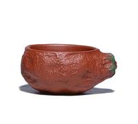 Juego De Té Teteras Tazón De Té Berenjena Arcilla Púrpura Yixing Hecho A Mano, Taza Gongdao, Accesorios Juego Zisa, Olla Biomimética Granada Juegos De Té Para Adultos(Type-C)