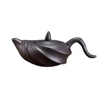 Juego De Té Teteras Tetera De Kung-fu, Artística Arcilla Púrpura, Caracol Barro Zhu, Marrón Roja Negra, Juegos Té Hechos A Mano 110ml Juegos De Té Para Adultos(Type-A)